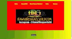 Desktop Screenshot of hawaiireggaeguild.com
